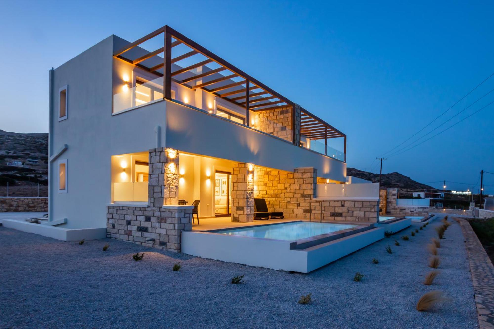Elite Luxury Villas Afiartis Exteriör bild